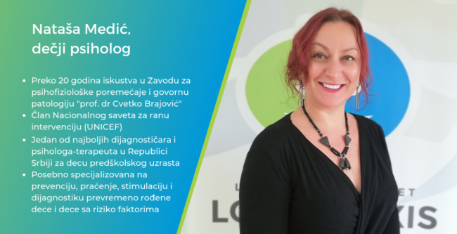 Natasa Medic – decji psiholog Logopraxis Kragujevac