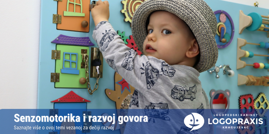 Senzomotorika razvoj govora Kragujevac logoped